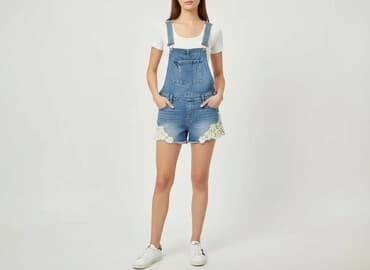 deichmann srebrne buty: Tally Weijl, Ogrodniczki damskie, rozmiar XS — 6