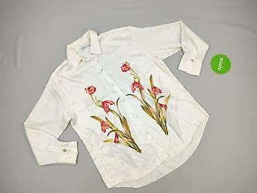 zara biala bluza: Zara, Koszula damska, rozmiar S — 2