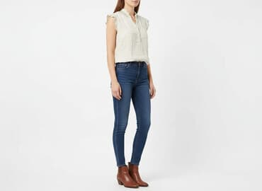 elegancka bluzka do karmienia piersią: Bluzka damska, rozmiar S — 5