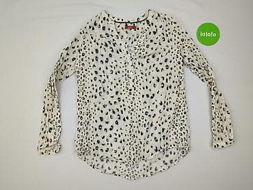 leopard jeans: Edc by Esprit, Bluzka damska, rozmiar S — 2