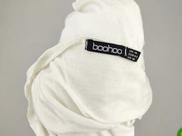 biala bluzka z dlugim rekawem: Boohoo, Bluzka damska, rozmiar XL — 4