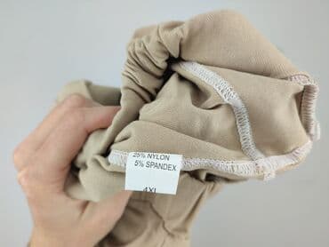 legginsy beżowe push up: Legginsy rozmiar 4XL — 4