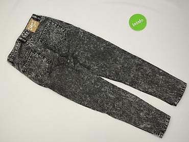 black true jeans: Cropp, Jeans for women, size 2XS — 3