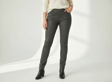 auchan buty trampki: CKH Clockhouse, Spodnie materiałowe damskie, rozmiar L — 6