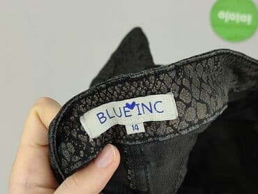 krótkie spodenki z ćwiekami: Blue, Szorty damskie, rozmiar XL — 4