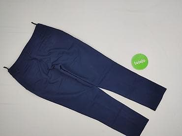 blue jeans tekst: Spodnie materiałowe damskie, rozmiar S — 3