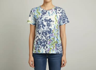 t shirty kropki: T-shirt damski, rozmiar S — 1