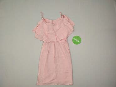 niebieska satynowa sukienka zara: Women`s dress, size S (EU 36) — 2