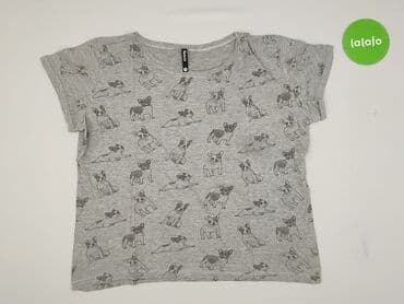 koszulka z napisem dzik: Sinsay, T-shirt damski, rozmiar M — 2