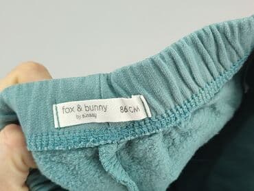 legginsy niemowlęce h: Sweatpants, Fox&Bunny, 12-18 months, condition - Good — 4