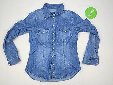 kurtka denim: H&M, Koszula damska, rozmiar S — 2