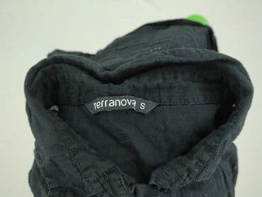 bluzka z dlugim rekawem czarna: Terranova, Koszula damska, rozmiar S — 4