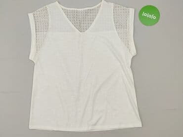 białe bluzki na lato: Top damski, rozmiar M — 2