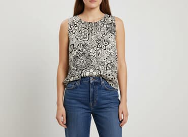 obcisła bluza: Wallis, Bluzka damska, 2XL — 6
