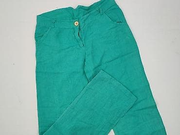 czarne cargo pull and bear: Spodnie materiałowe damskie, rozmiar M — 1