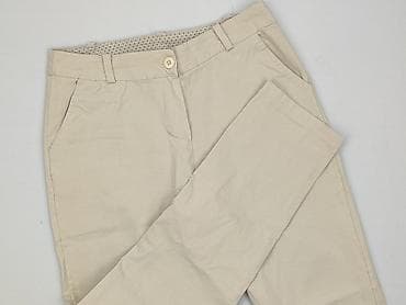 sweatpants brown: Chino, Spodnie materiałowe damskie, rozmiar S — 1