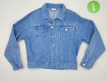 szafirowy sweter: Dziecięca kurtka jeansowa, 12 lat, 146-152 cm, Tchibo, stan - Idealny — 2