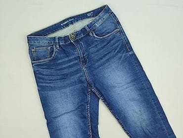 jeansy wysoki stan stradivarius: Garcia Jeans, Spodnie 3/4 dla mężczyzn, rozmiar L — 1