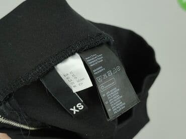 czarne spódniczka rozkloszowane: Spódnica damska, XS — 4