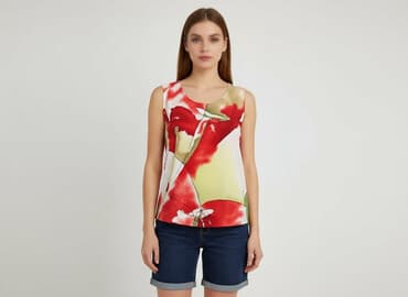 bluza z napisem chillin: Bluzka damska, rozmiar L — 5