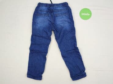 czarne spodnie dresowe sinsay: Spodnie jeansowe, Reserved, 7 lat, 122, stan - Bardzo dobry — 3