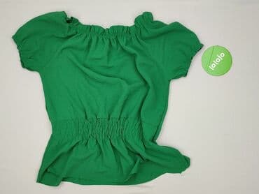 zielone eleganckie bluzki: Bluzka damska, rozmiar S — 3