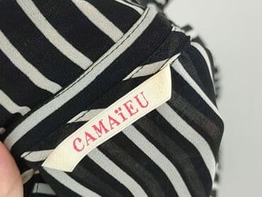 czarne t shirty basic: CAMAIEU, Koszula damska, rozmiar S — 4