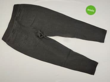 srebrne legginsy: Beloved, Legginsy Eleganckie damskie, rozmiar L — 3