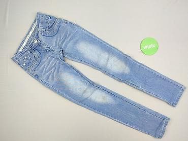 top croop: Spodnie jeansowe, 14 lat, 158/164, stan - Bardzo dobry — 2