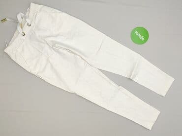 obcisłe szorty: Spodnie materiałowe damskie, M — 2