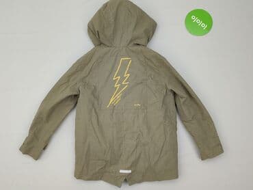 kamizelka pikowana z kapturem długa: Kurtka przejściowa, Endo, 4-5 lat, 104-110 cm, stan - Bardzo dobry — 3