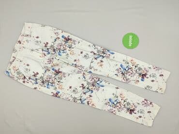 spodnie cyfrowa flora: Spodnie materiałowe damskie, rozmiar S — 2