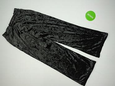 dresy welurowe: Velvet, Spodnie materiałowe damskie, rozmiar S — 3