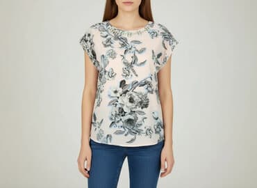 różowe sukienki marynarkowe: Wearhouse, Bluzka damska, M — 6