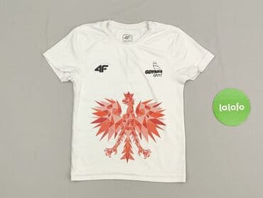 koszulka barcelony 2223 lewandowski: T-shirt, 4F Kids, 4-5 years, 104-110 cm, condition - Very good — 2