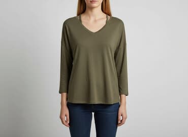 sukienka z karczkiem: Yessica, Bluzka damska, M — 7