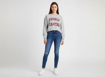 pull and bear sweterek: PULL&BEAR, Bluza damska
, rozmiar S — 1