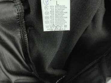 jakie rajstopy do srebrnej sukienki: Leggings Eco-leather for women, size L (EU 40) — 4