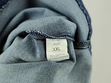 jeans cargo: Denim, Sukienka damska, rozmiar 2XL — 4