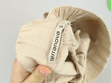 joggery lniane damskie: Terranova, Spodnie materiałowe damskie, rozmiar S — 4