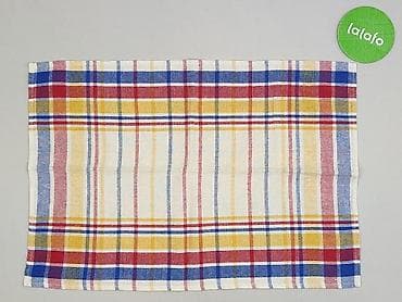 Artykuły papiernicze: Bawełniana ściereczka kuchenna w kratę - Materiał: 100% bawełna — 2