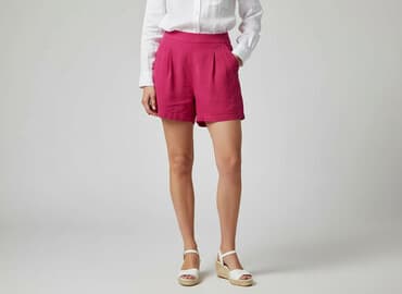 szorty damskie fuksja: Esmara, Szorty damskie, rozmiar S — 7