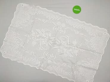Lighting & Fittings: PL - Tablecloth 110 x 68, color - White, condition - Very good — 2