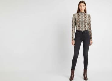 cropp koszula w koty: Amisu, Bluzka damska, XS — 8