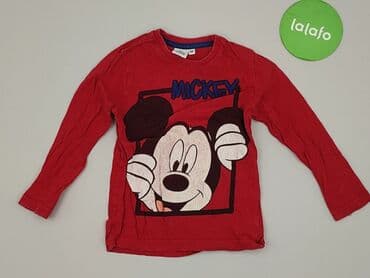 koszulka na 4 urodziny: Bluza, Disney, 2-3 lat, 92-98 cm, stan - Bardzo dobry — 2