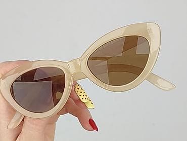stradivarius okulary: Okulary, Przeciwsłoneczne, Kocie oczy kształt, stan - Bardzo dobry — 4