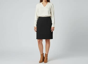 spódnice midi plisowane czarne: Defacto, Spódnica damska, rozmiar 3XL — 8