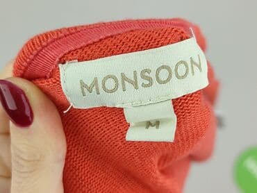 sweter z krótkim rękawem męski: Monsoon, Kardigan damski, M — 4