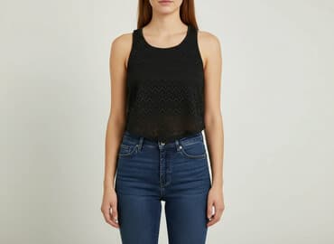 koronkowy top pod marynarkę: FB Sister, Top damski, rozmiar M — 8