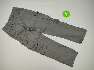 spodnie mosquito: Bershka, Spodnie cargo damskie, rozmiar S — 3